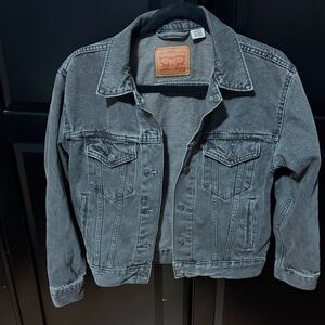 Levi's Charcoal Denim Jacket